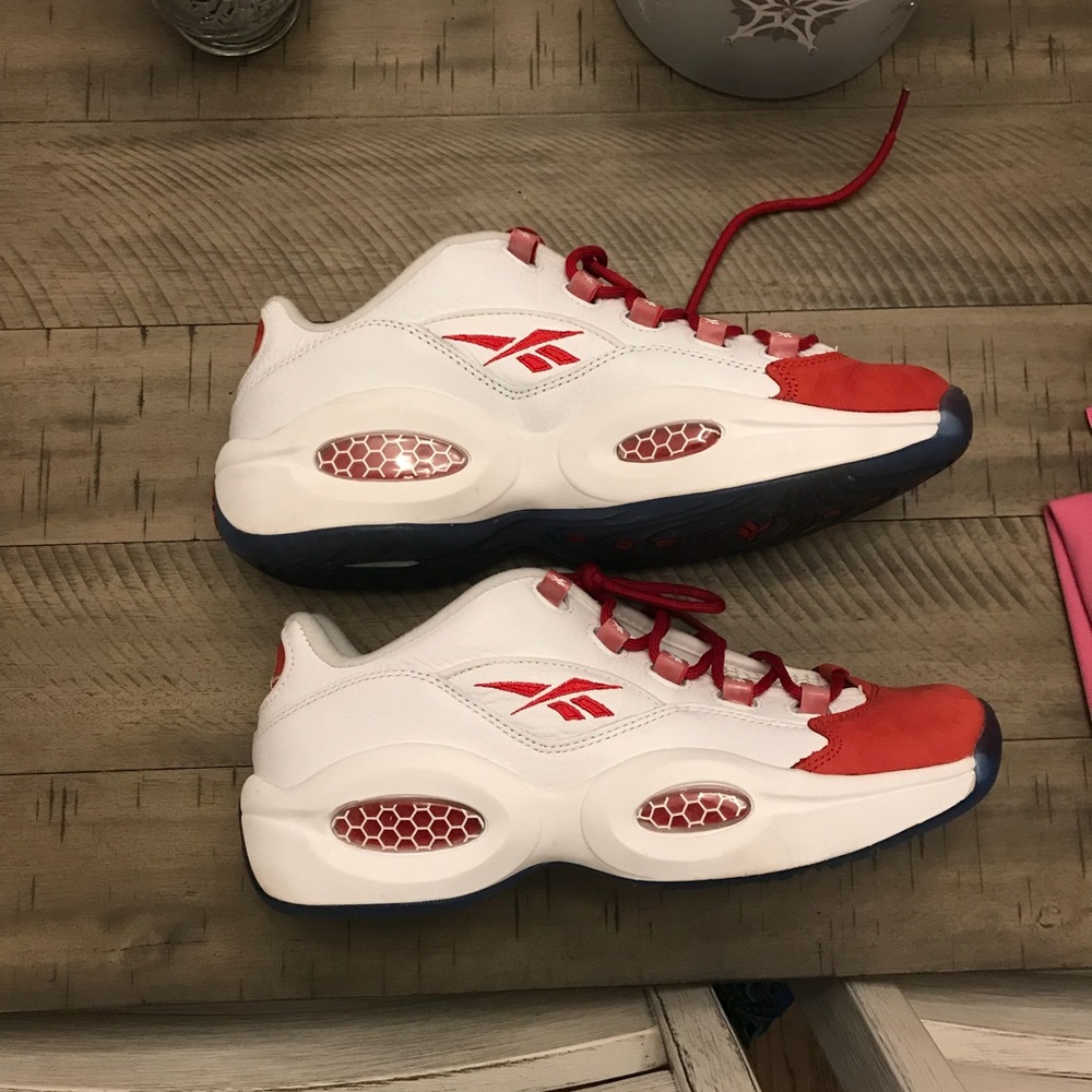 Reebok The Question Low top Red Toe
